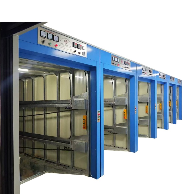 Curing Chamber With Shifting Mechanism
