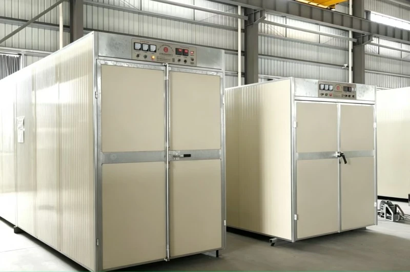 Kechuang Heavy-Duty Curing Room with Motorized Rail Transfer System