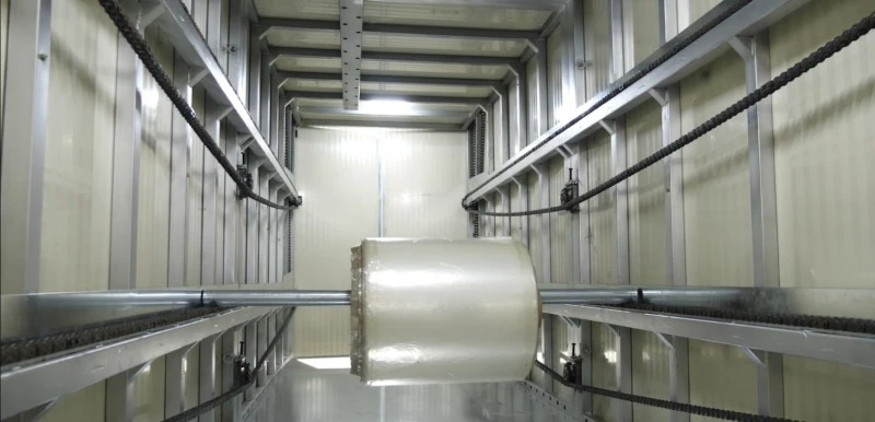Kechuang Heavy-Duty Curing Room with Motorized Rail Transfer System