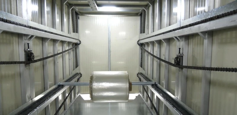 Kechuang Heavy-Duty Curing Room with Motorized Rail Transfer System
